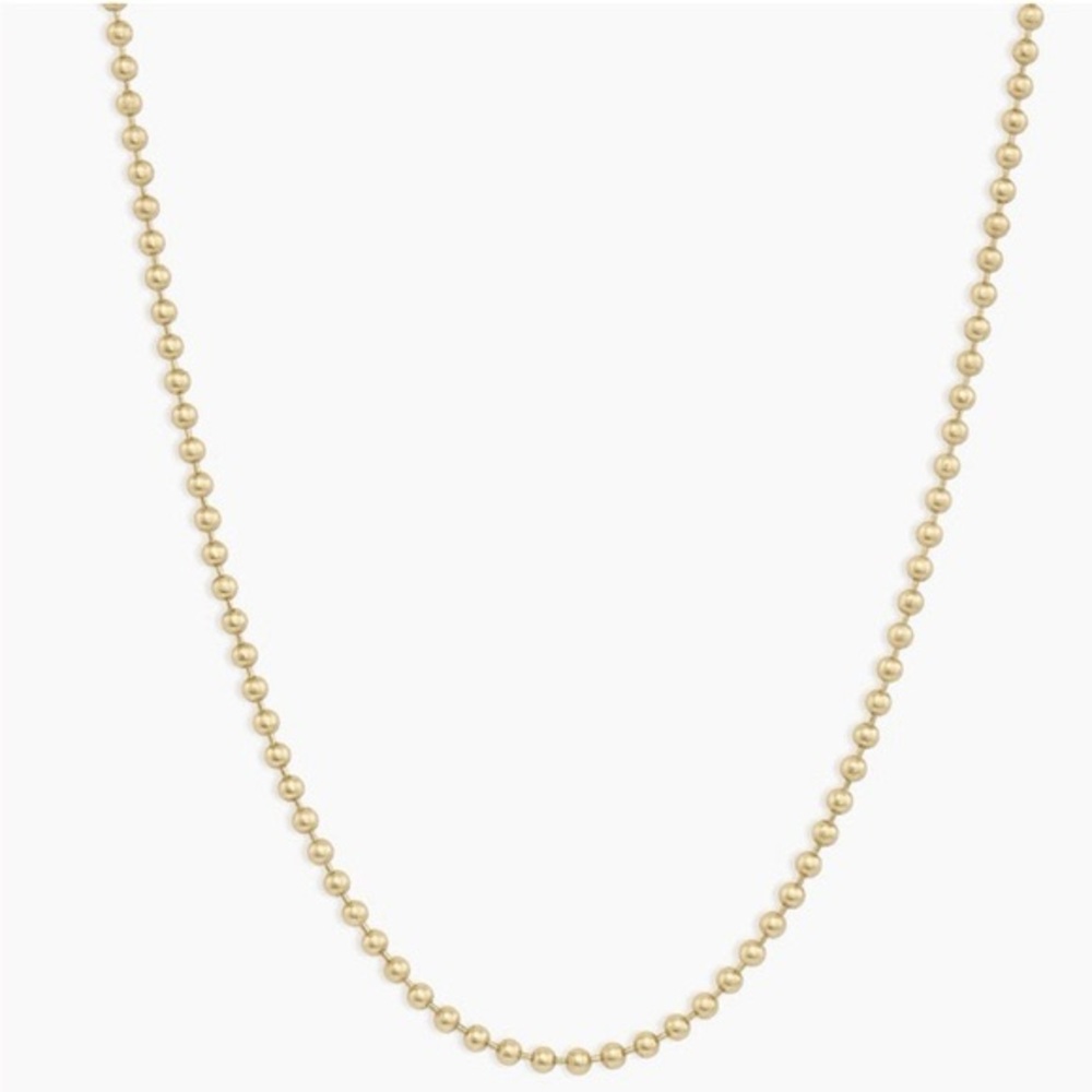 Gorjana Gold Beaded 18K Newport Necklace